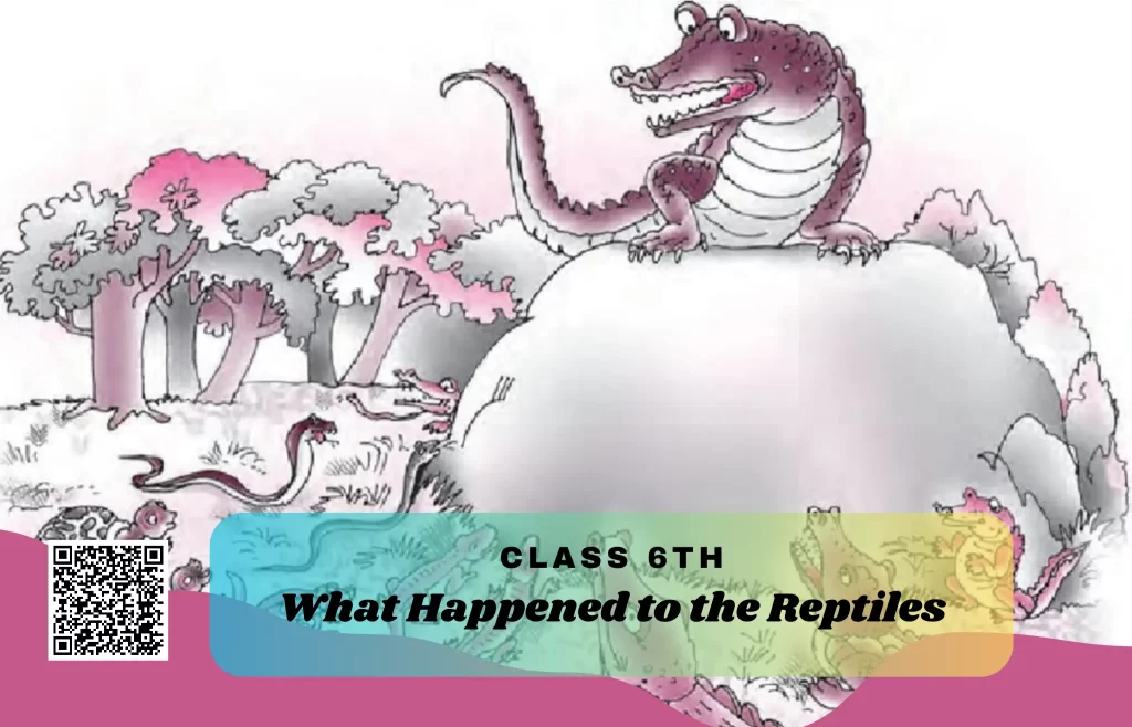 NCERT Solutions for Class 6 English Unit 9 – What Happened to the Reptiles
