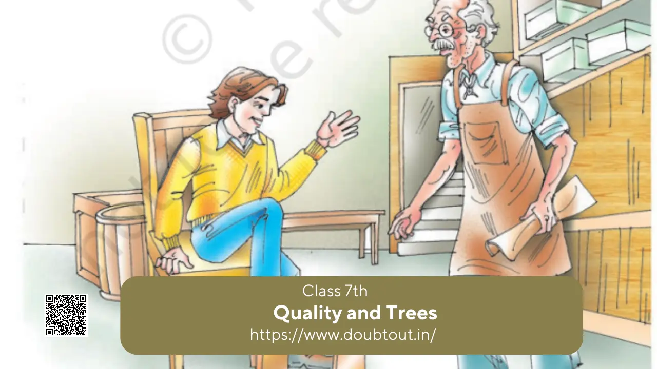 NCERT Solutions for Class 7 English Unit 5 Quality and Trees