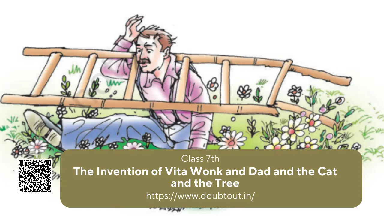 NCERT Solutions for Class 7 English Unit 7 The Invention of Vita Wonk and Dad and the Cat and the Tree