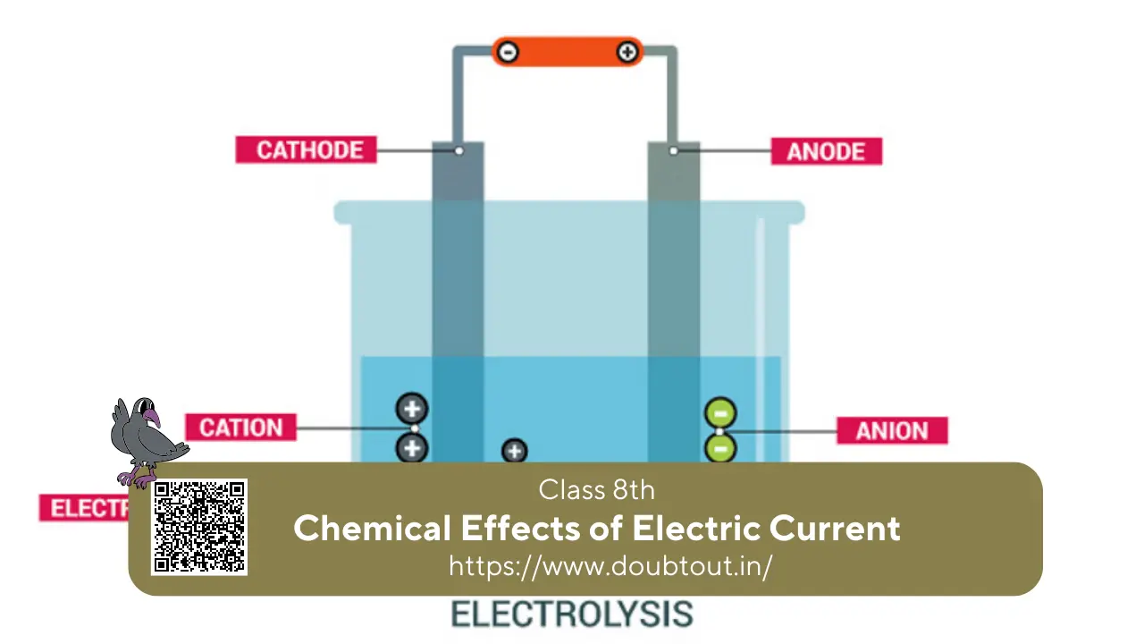 NCERT Solutions for Class 8 Science Chapter 10 Chemical Effects of Electric Current