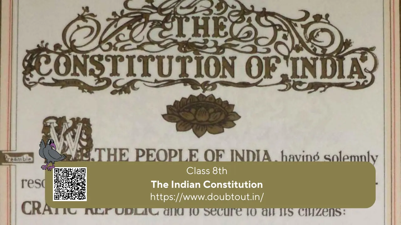 NCERT-Solutions-for-Class-8-Civics-Chapter-1-The-Indian-Constitution-Updated-Pattern