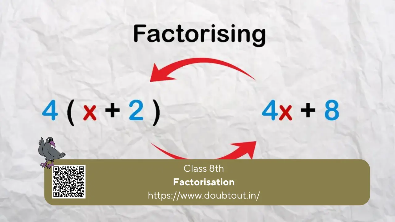 NCERT Solutions for Class 8 Maths Chapter 12 Factorisation(Updated Pattern)